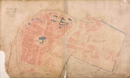 Cadastre napoléonien, section D, 2e feuille, 1831 (Service Archives-Patrimoine d’Épernay, non coté).