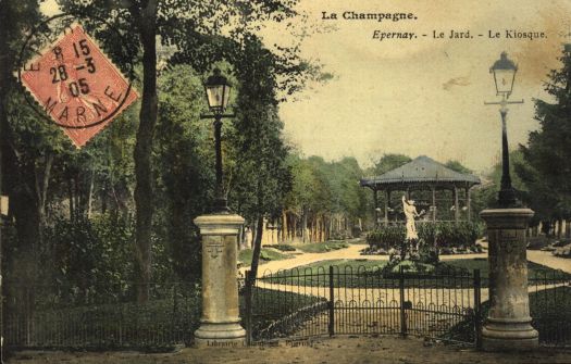 Le Jard, carte postale, don anonyme (Service Archives-Patrimoine d'Épernay, non coté).