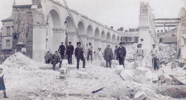 Epernay, démolition de l'église Notre-Dame, 1909 (1Num11).