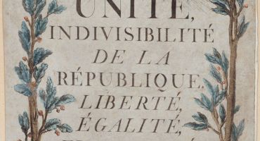Unité, indivisibilité de la République. Liberté, égalité, fraternité, ou la mort